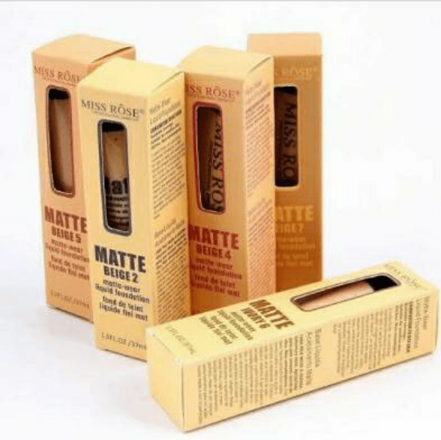 Miss Rose Matte Foundation - Ivory6 For Fair to Normal Skin Tone