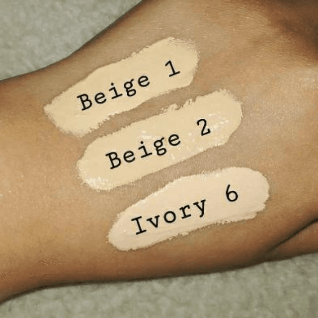 Miss Rose Matte Foundation - Ivory6 For Fair to Normal Skin Tone