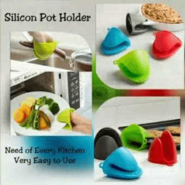 Silicone Pot Holder - One Pair